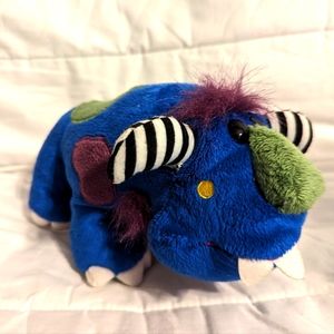 🔵2 /$10 Ganz Webkinz Midnight Monster HM412 Blue Plush Stuffed Animal NO